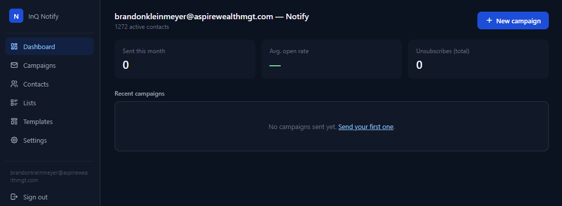 InQ Notify Interface